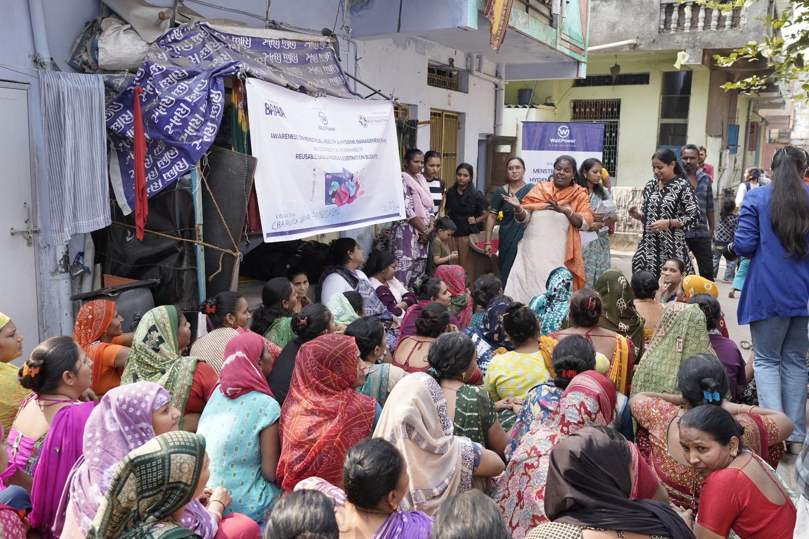 Street session at Chamunda Nagar, Ahmedabad
